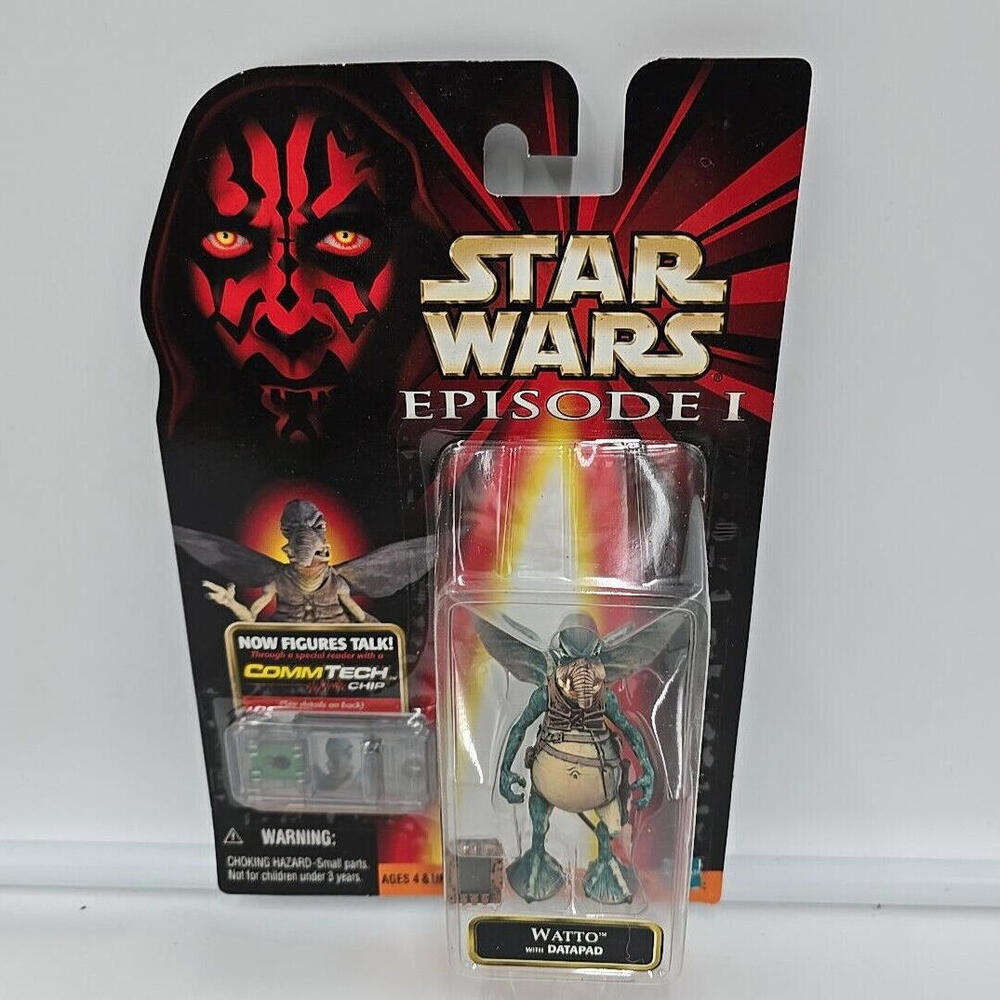 1998 Hasbro Star Wars Episode 1 Watto Action Figure‎